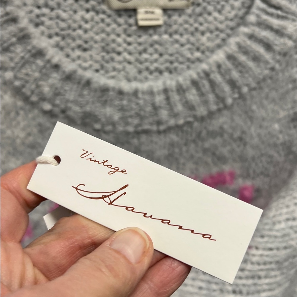 Vintage Havana jacquard destination sweater-Los Angeles. - Picture 4 of 4